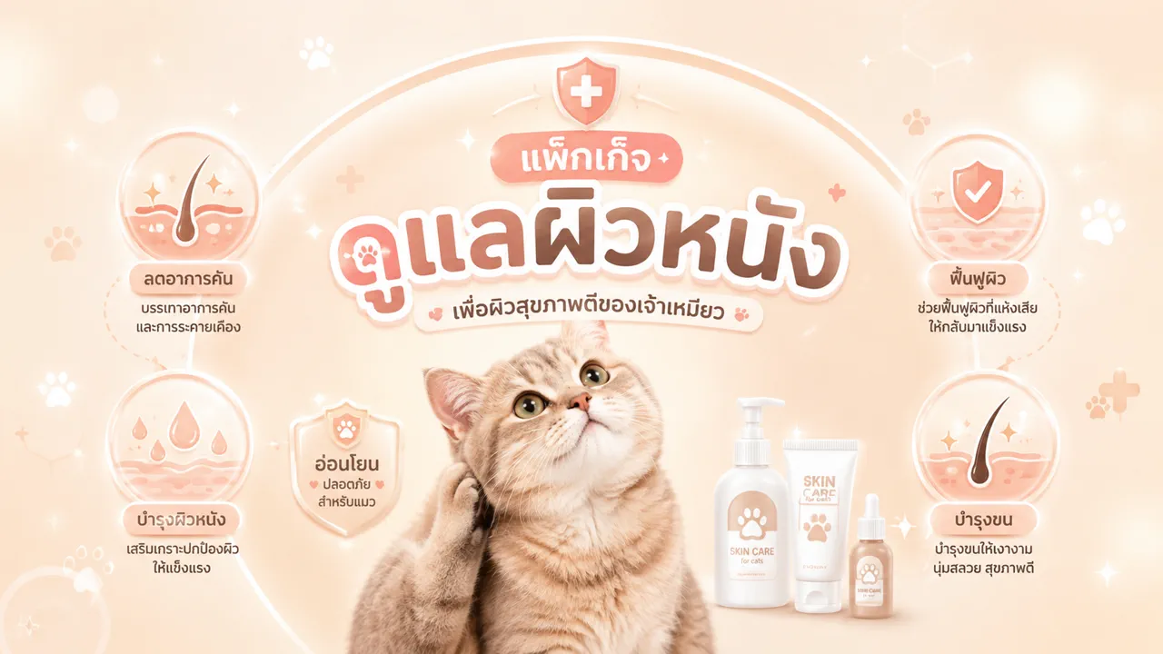แพ็คเกจดูแลผิวหนัง