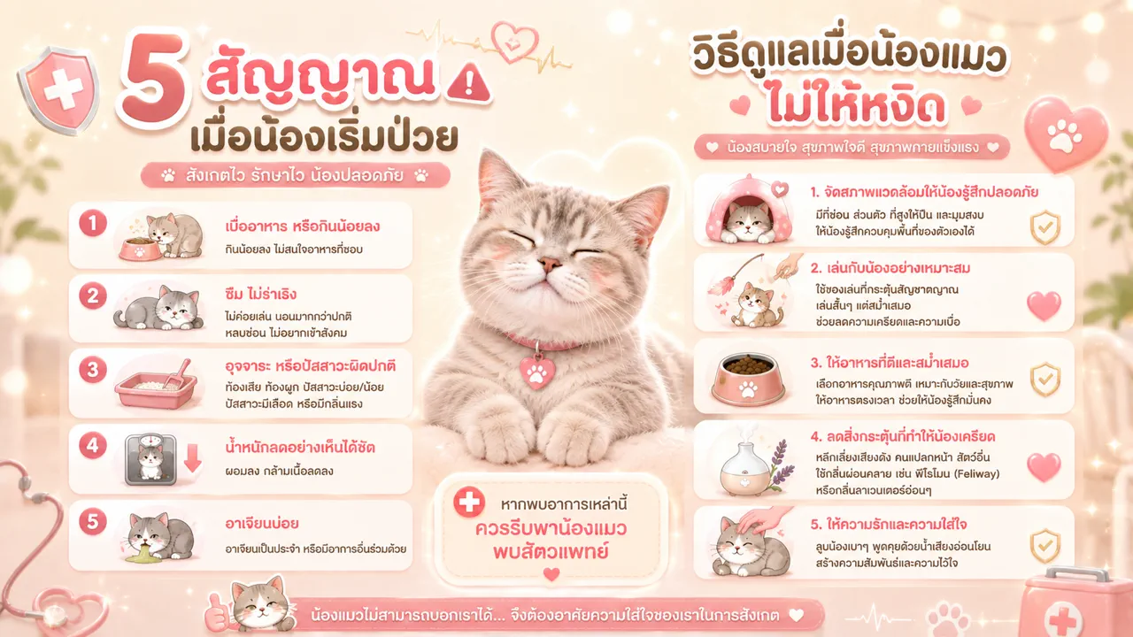 แพ็คเกจขูดหินปูน ดูแลฟันน้องแมว